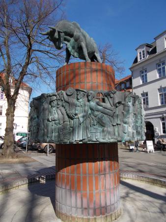 Brunnen "Herrn Pastor sien Kauh"