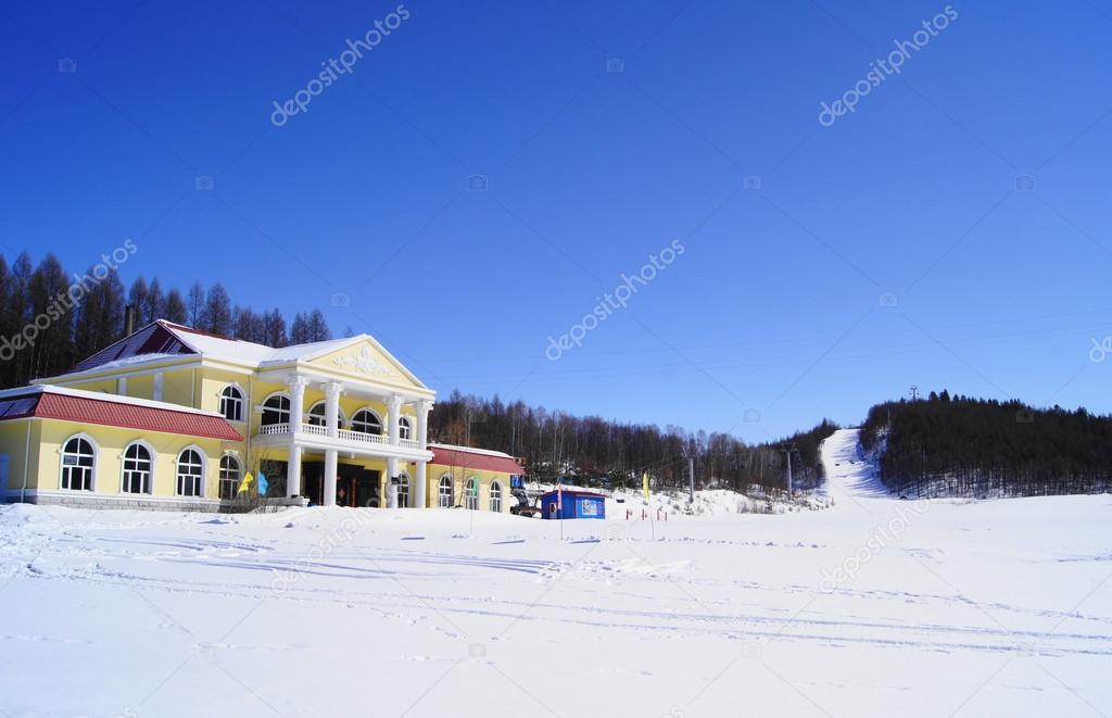 Longzhu Yuandong Ski Area of Heihe