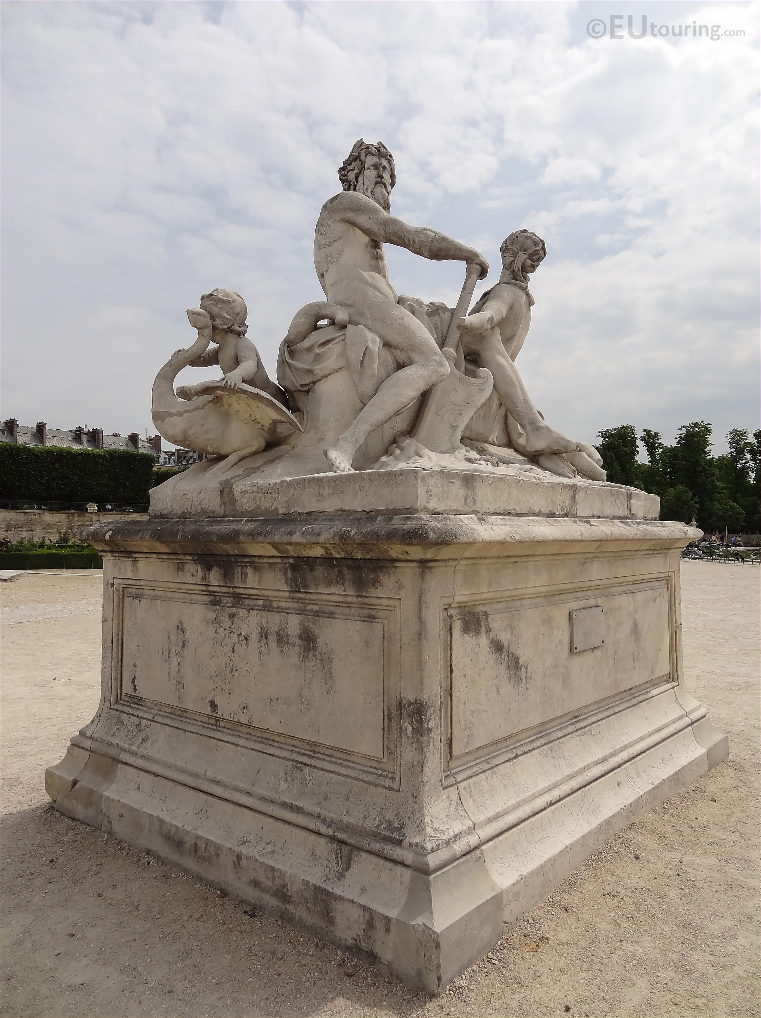 Statue Le patre et la chevre