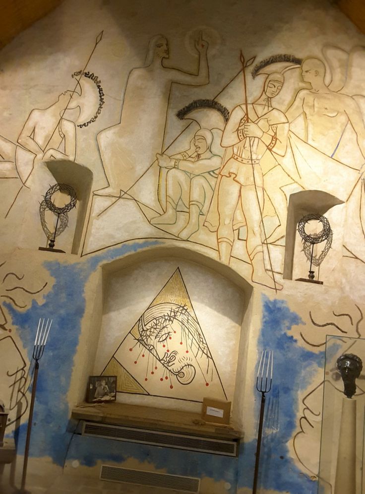 Fresque "Le Labyrinthe"