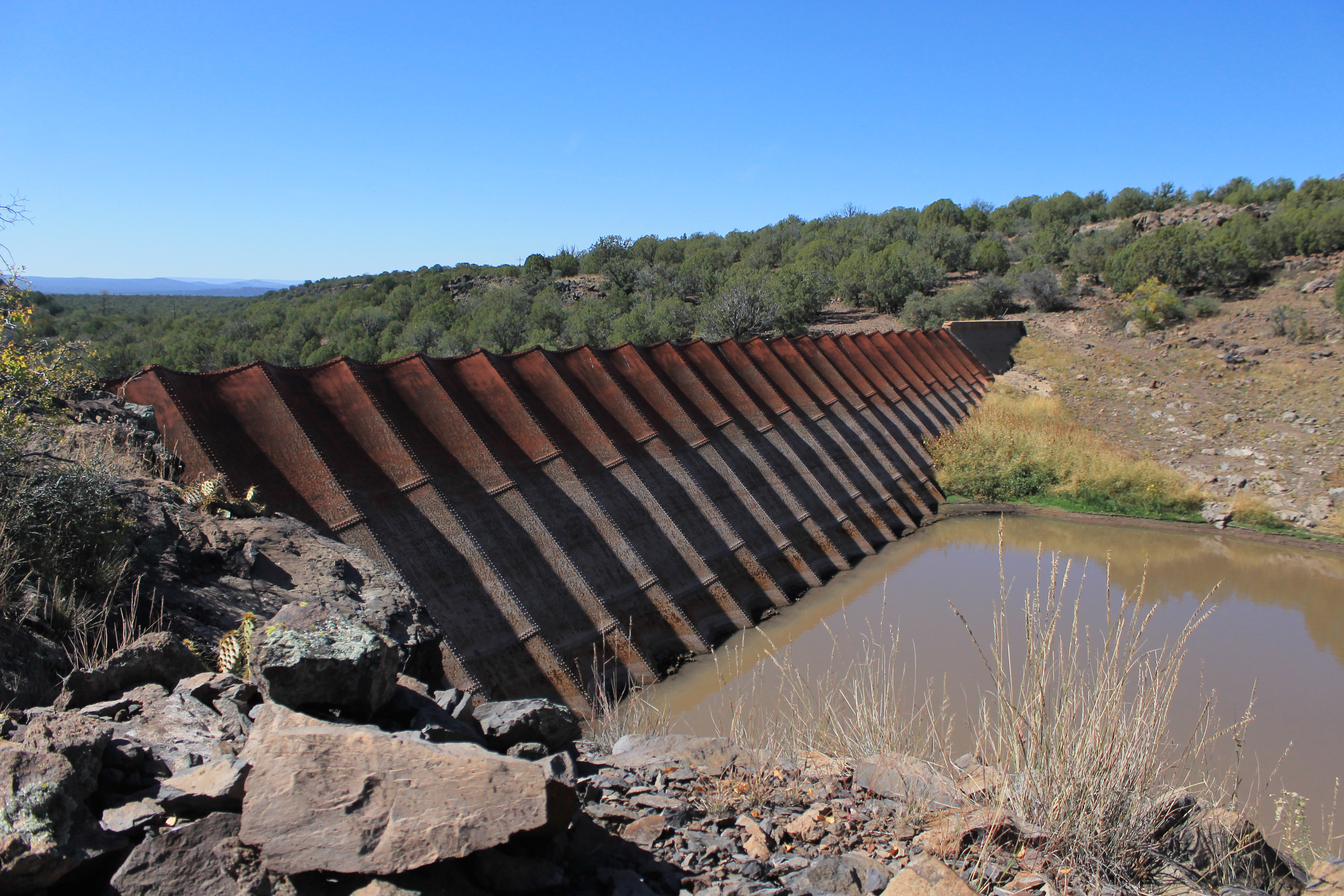 The Ashfork-Bainbridge Steel Dam