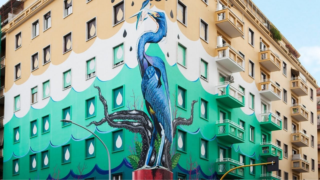 Murales Hunting Pollution