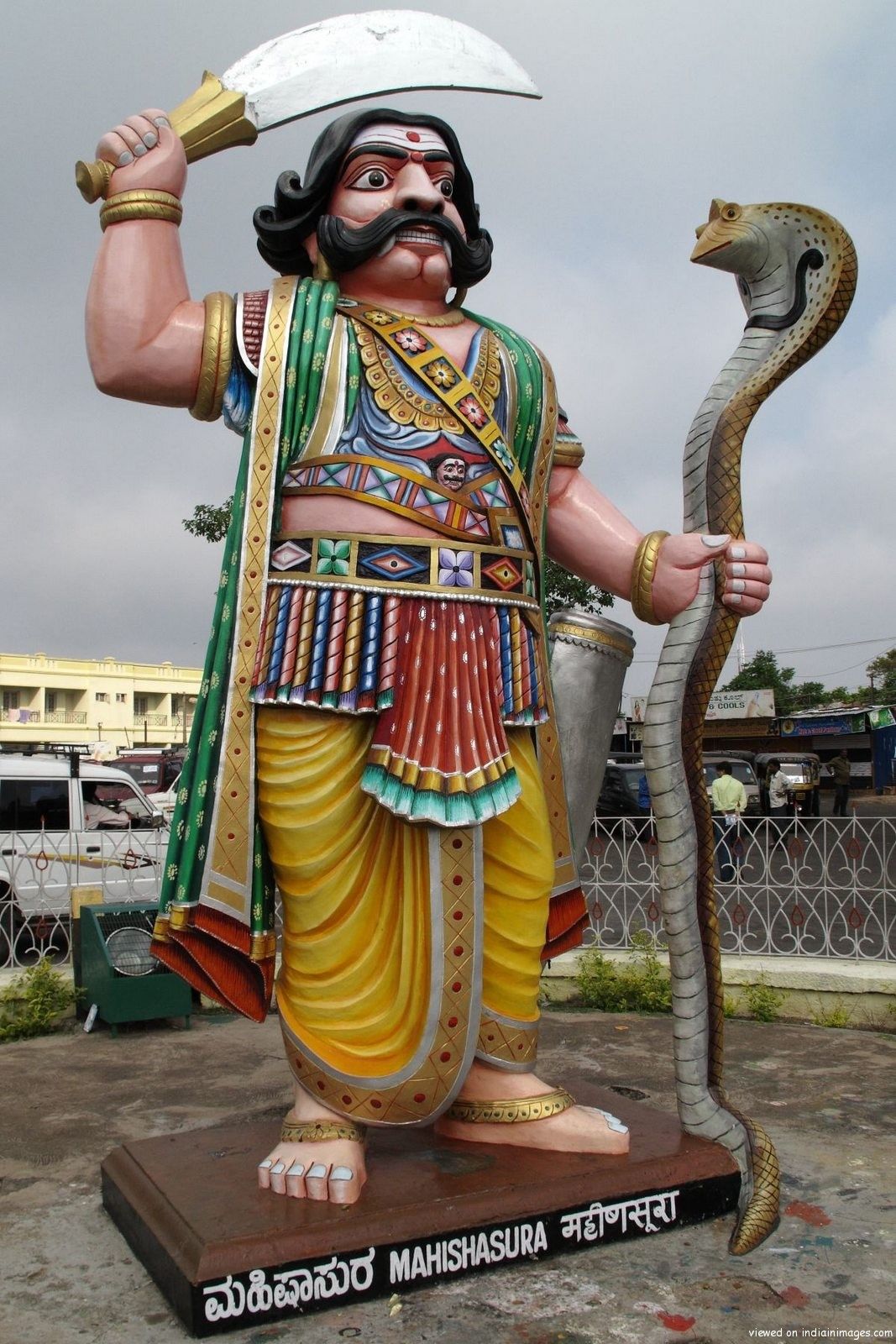 Mahishasura Statue