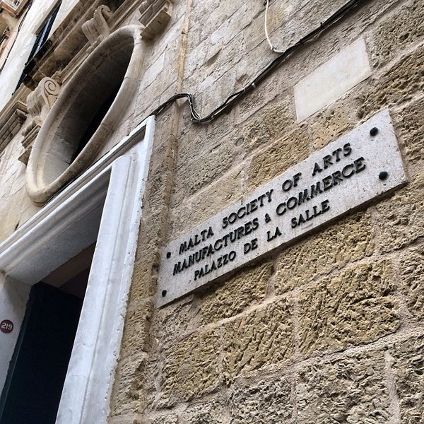 Palazzo De La Salle - the seat of the Malta Society of Arts