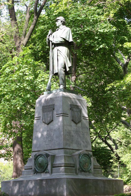 Silent Sentinel Civil War Memorial Statue