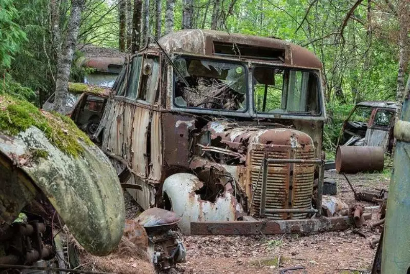 Bastnas Car Cemetery