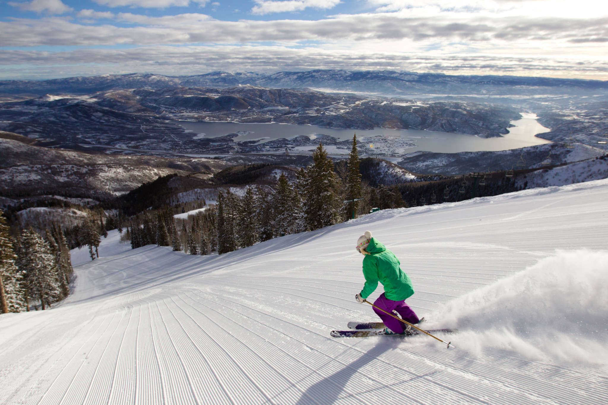 Skis on the Run