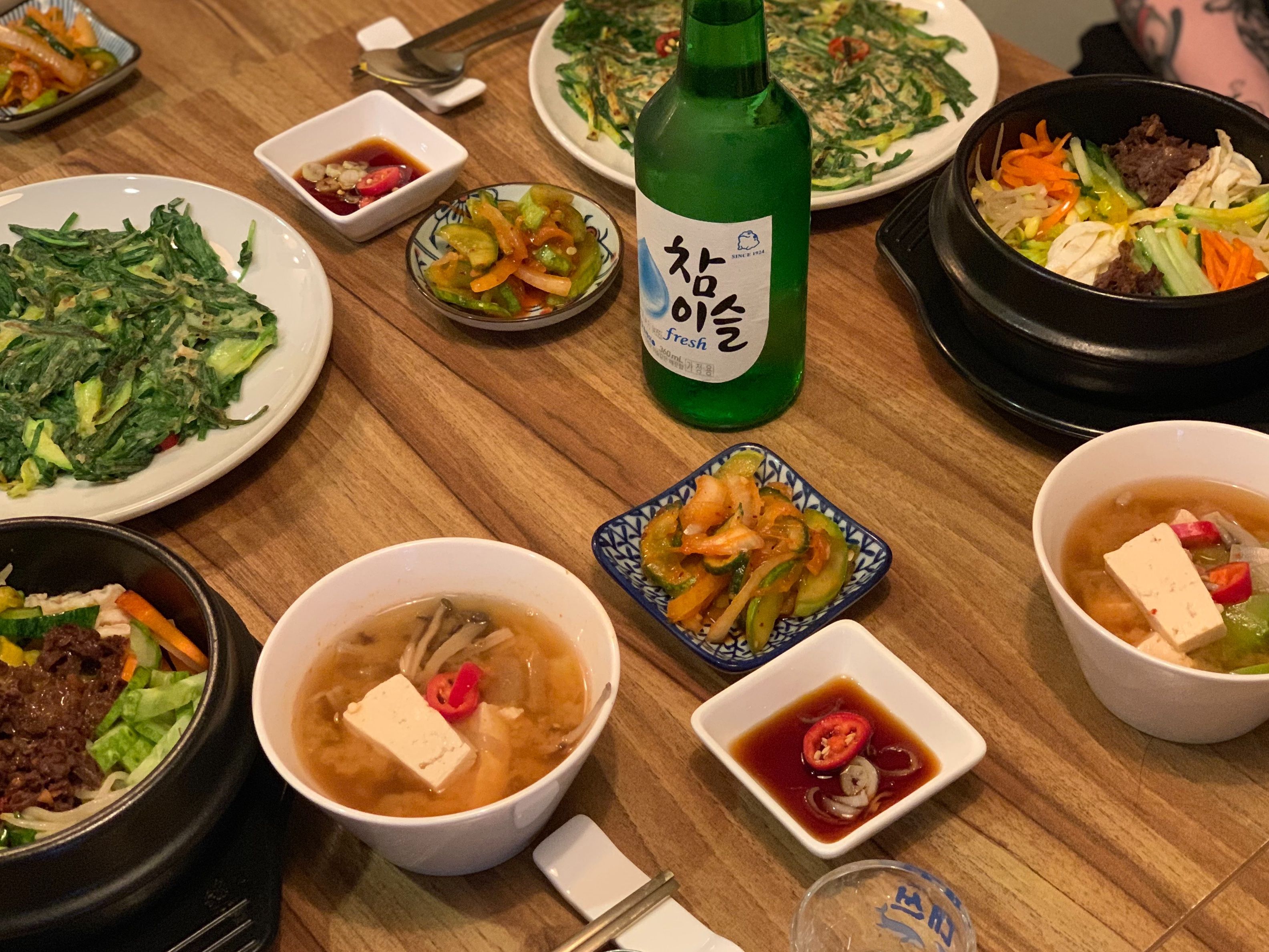 Korean cooking classes with korea culinary art national team