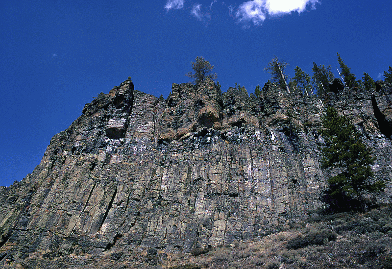Yellow Stone Cliff
