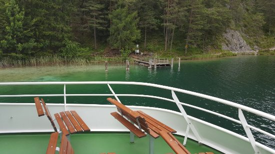 Schifffahrt am Weissensee