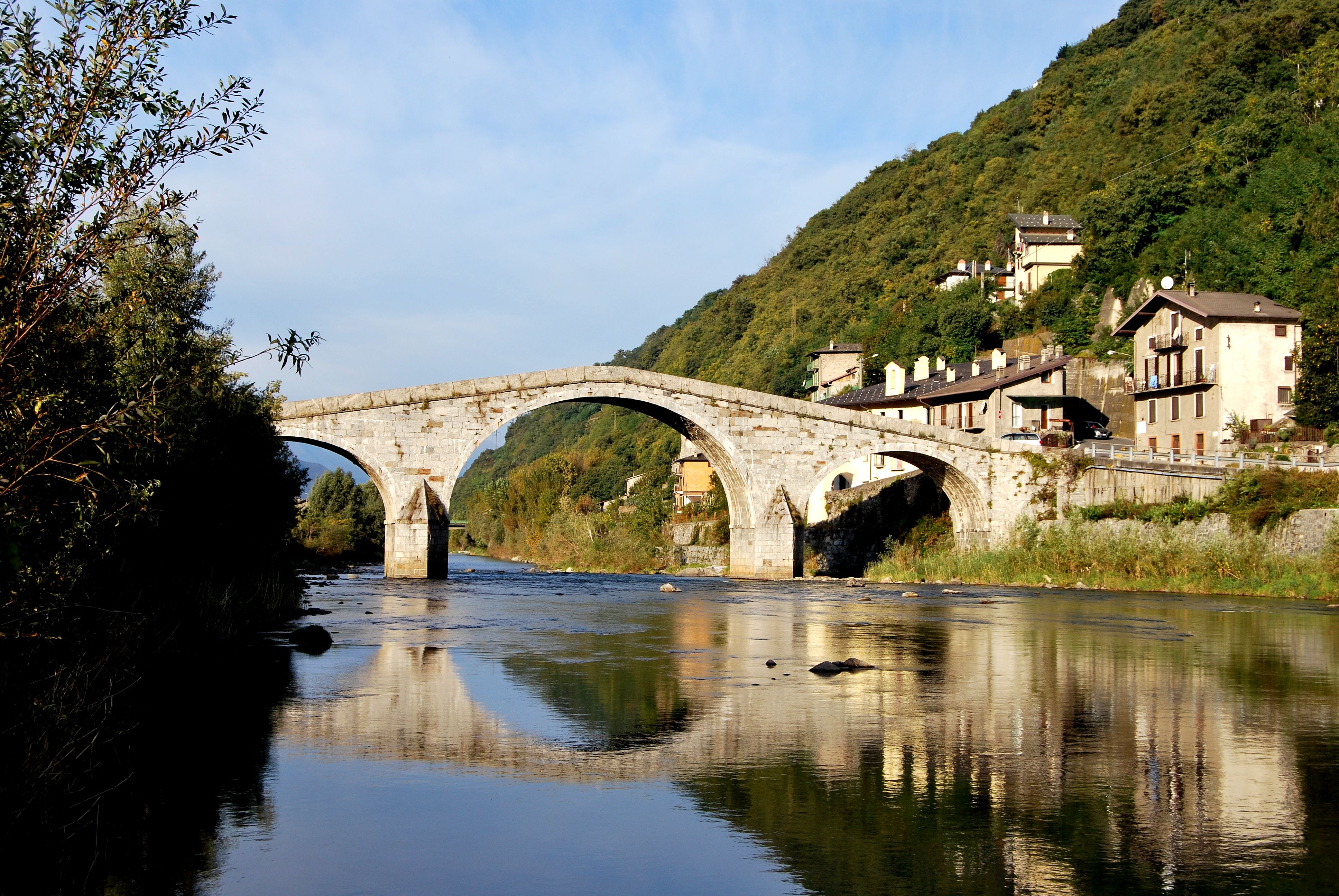 Ponte sul Rudavói  Ponte di Val Popena Auta