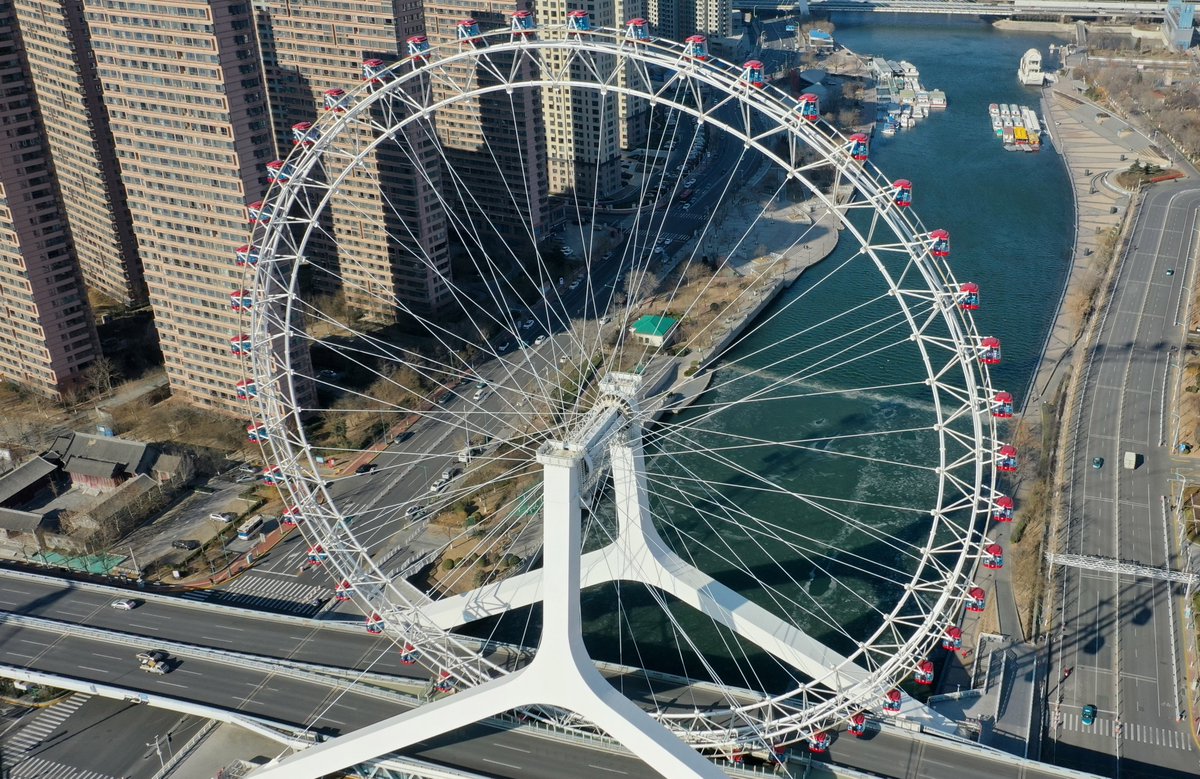 Ferris wheel, Eye of Tianjin