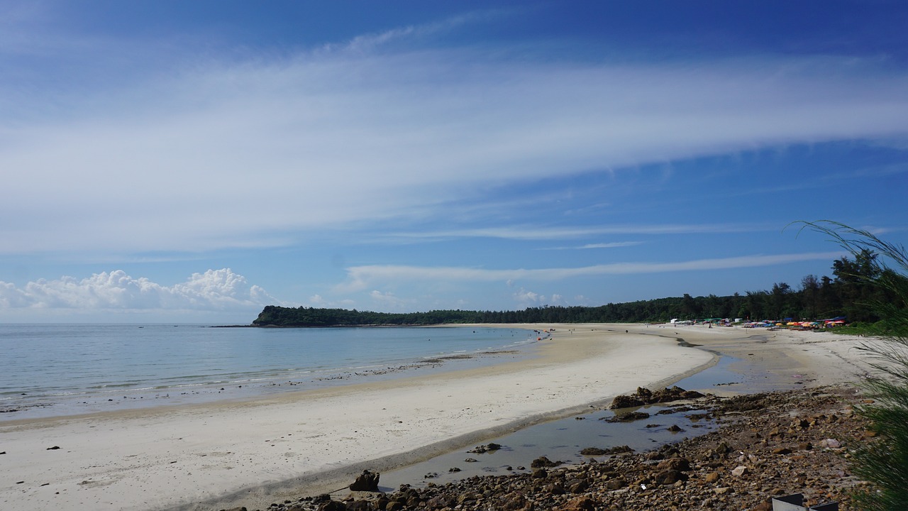 Minh Chau beach