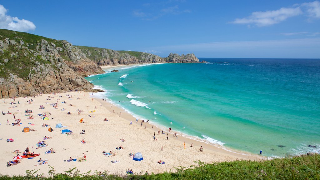 Porthcurno Beach