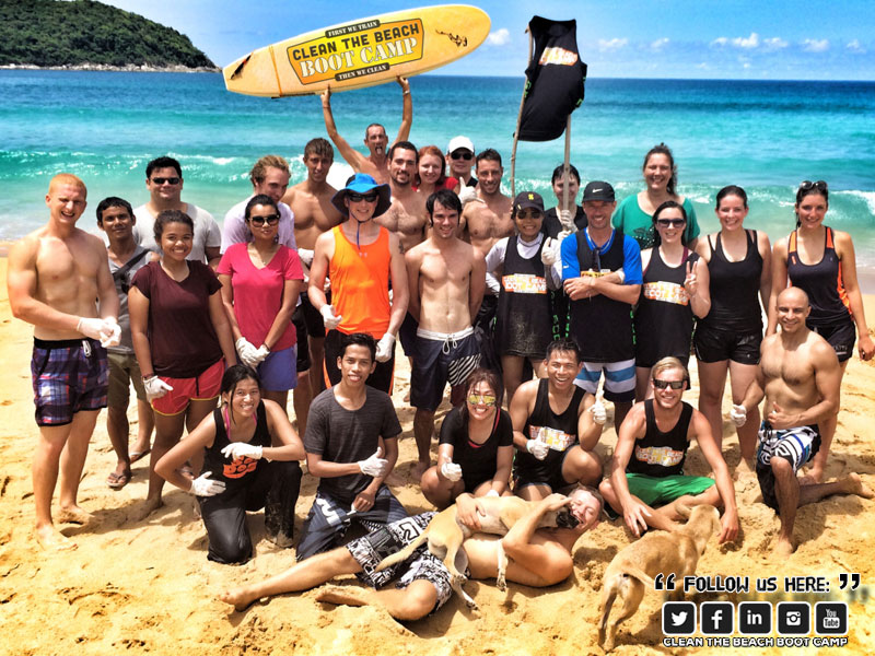 Clean The Beach Boot Camp