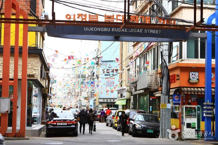 Uijeongbu Budaejjigae Street