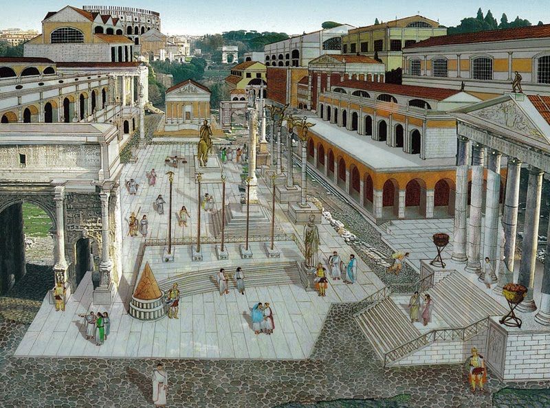 Area del Foro Romano e Domus di Via Mazzini