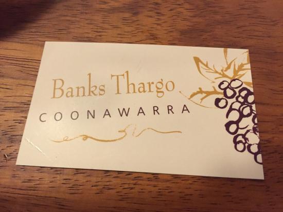 Banks Thargo Coonawarra