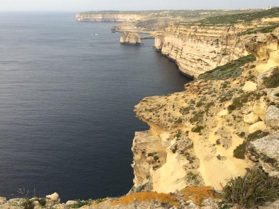 Cliffs of San Lawrenz and Dwejra