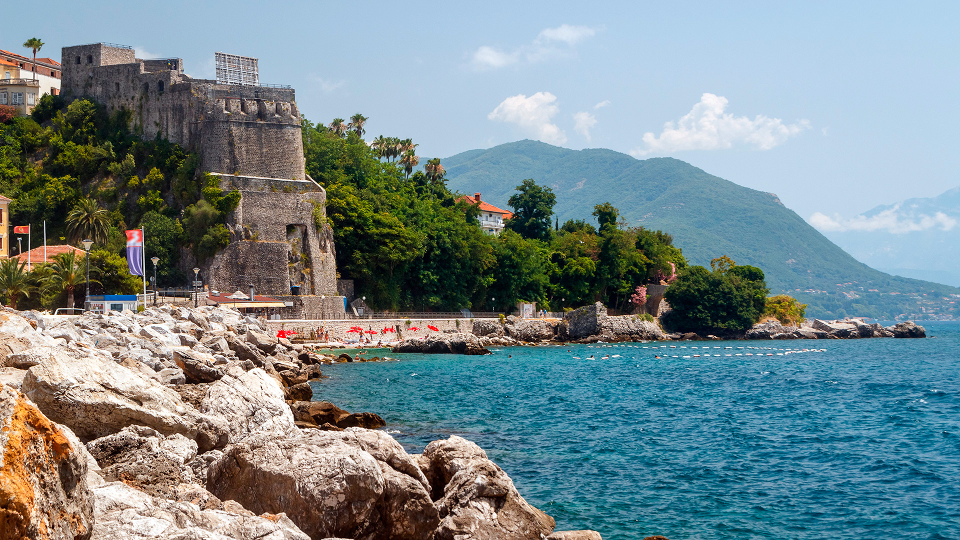 Promenade of Herceg Novi