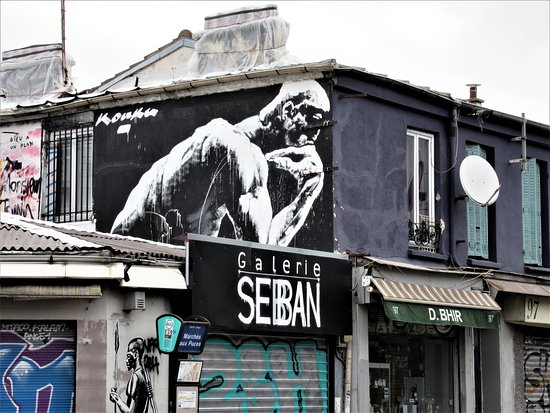 Fresque Le Penseur