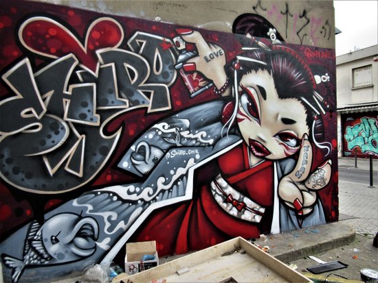 Fresque Love Japon