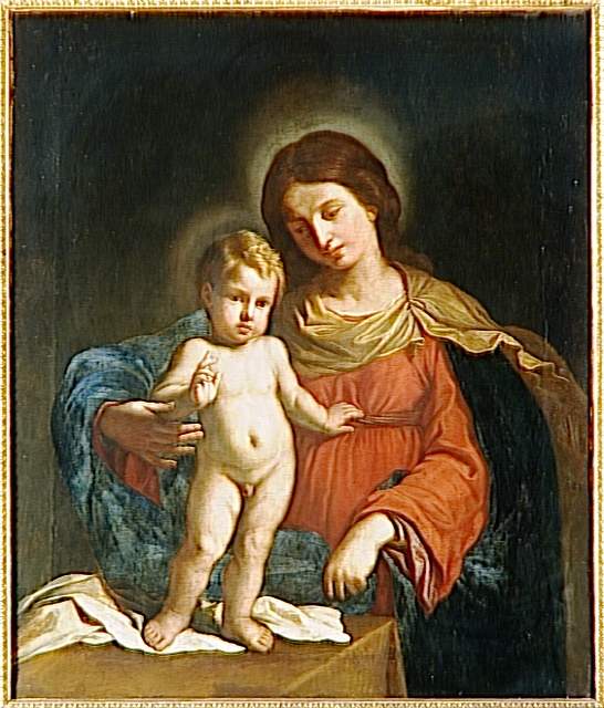 Vierge dorée