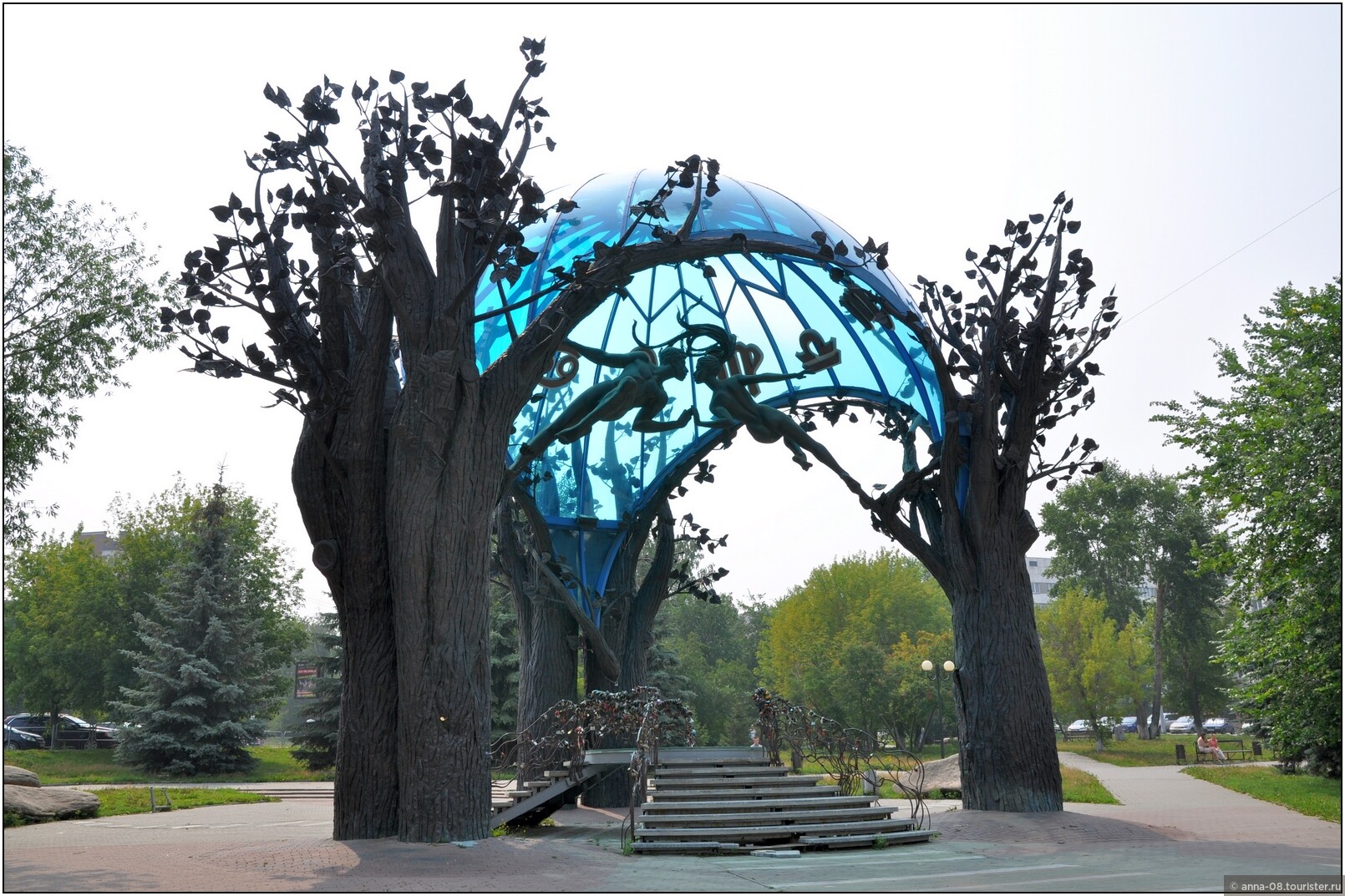Decoratory-Landscape Composition Sphere of Love