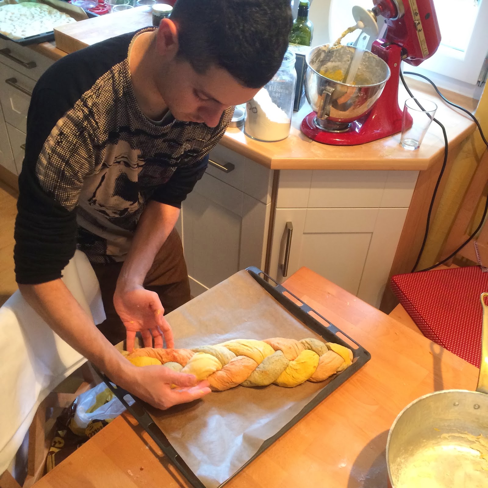 Cooking with Lucas