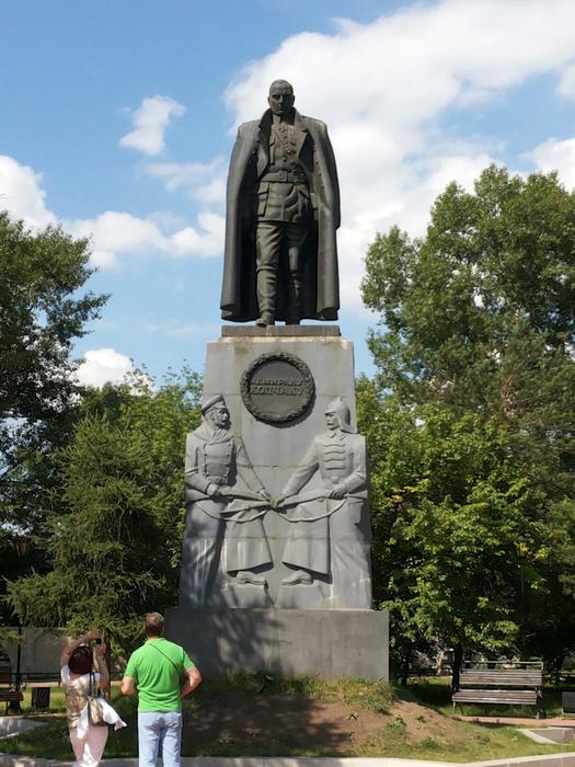 Monument to Admiral Alexander Kolchak