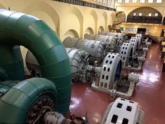 Powerhouse at Stave Falls Visitor Centre