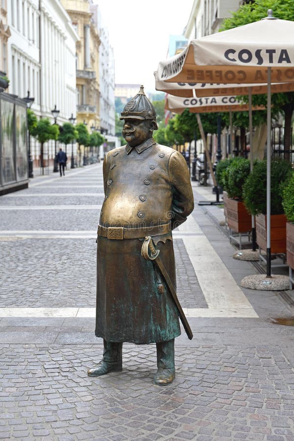 The Fat Policeman Statue