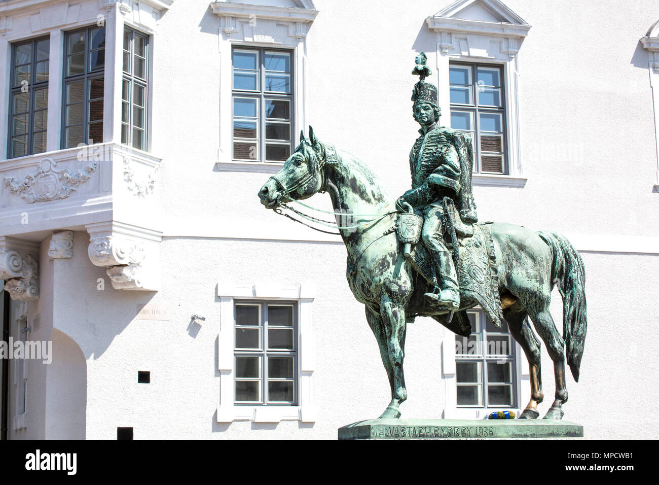 Statue of Mounted András Hadik