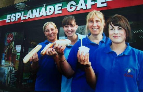 Esplanade Cafe, Greenock, Scotland