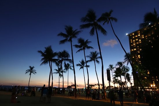 Friday Night Fireworks at Hilton Hawaiian Village Waikiki Beach Resort