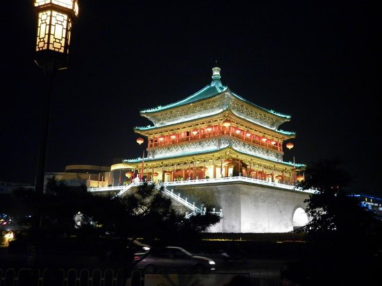 The drum and bell Tower