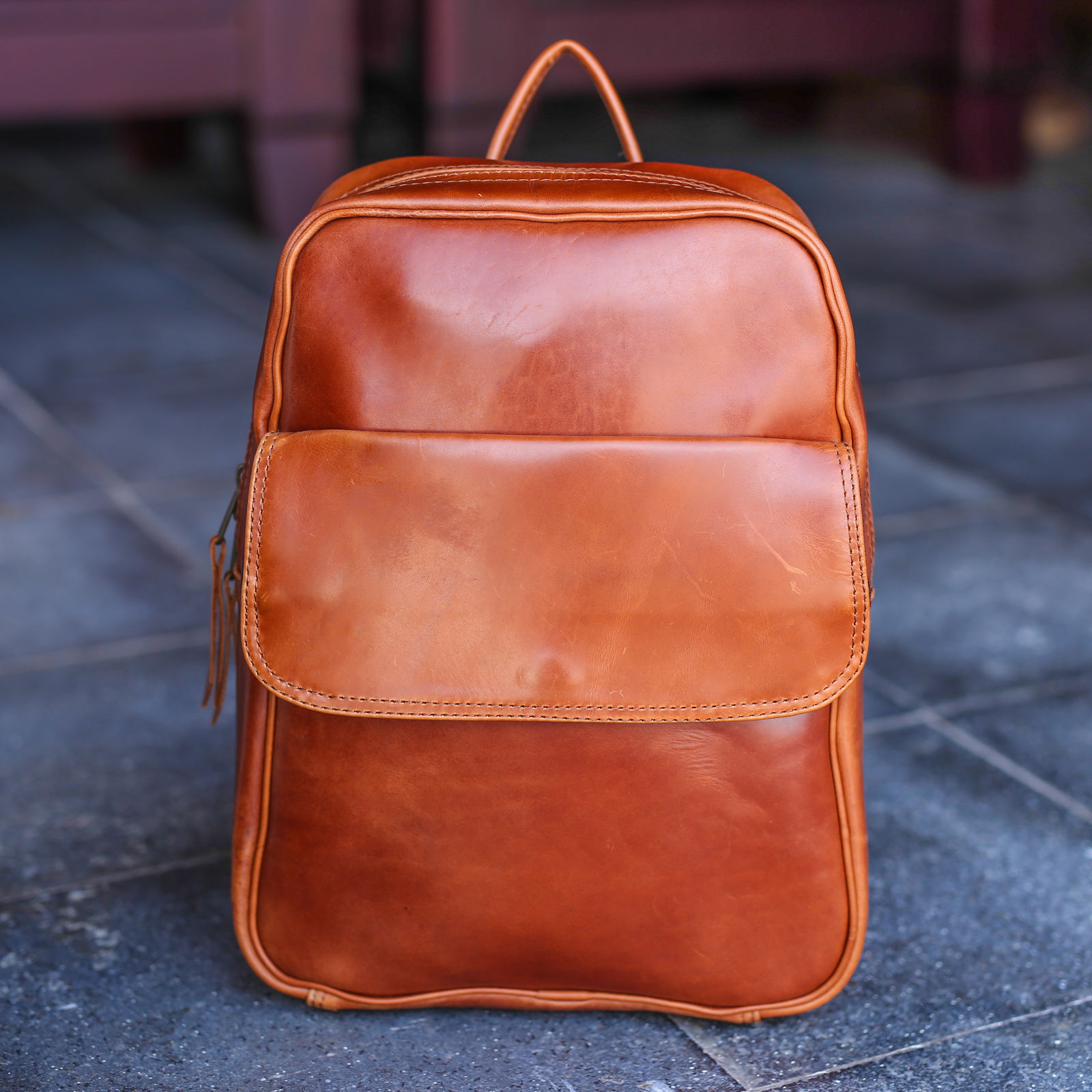 Da Bao Real Leather