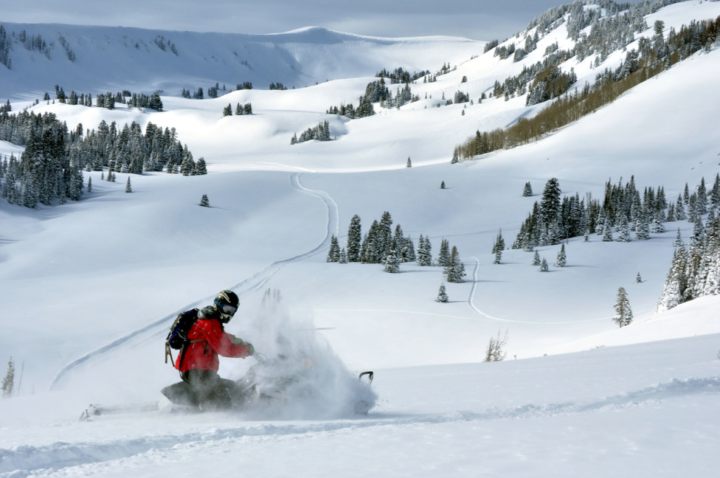Snowmobile Adventures at Thousand Peaks