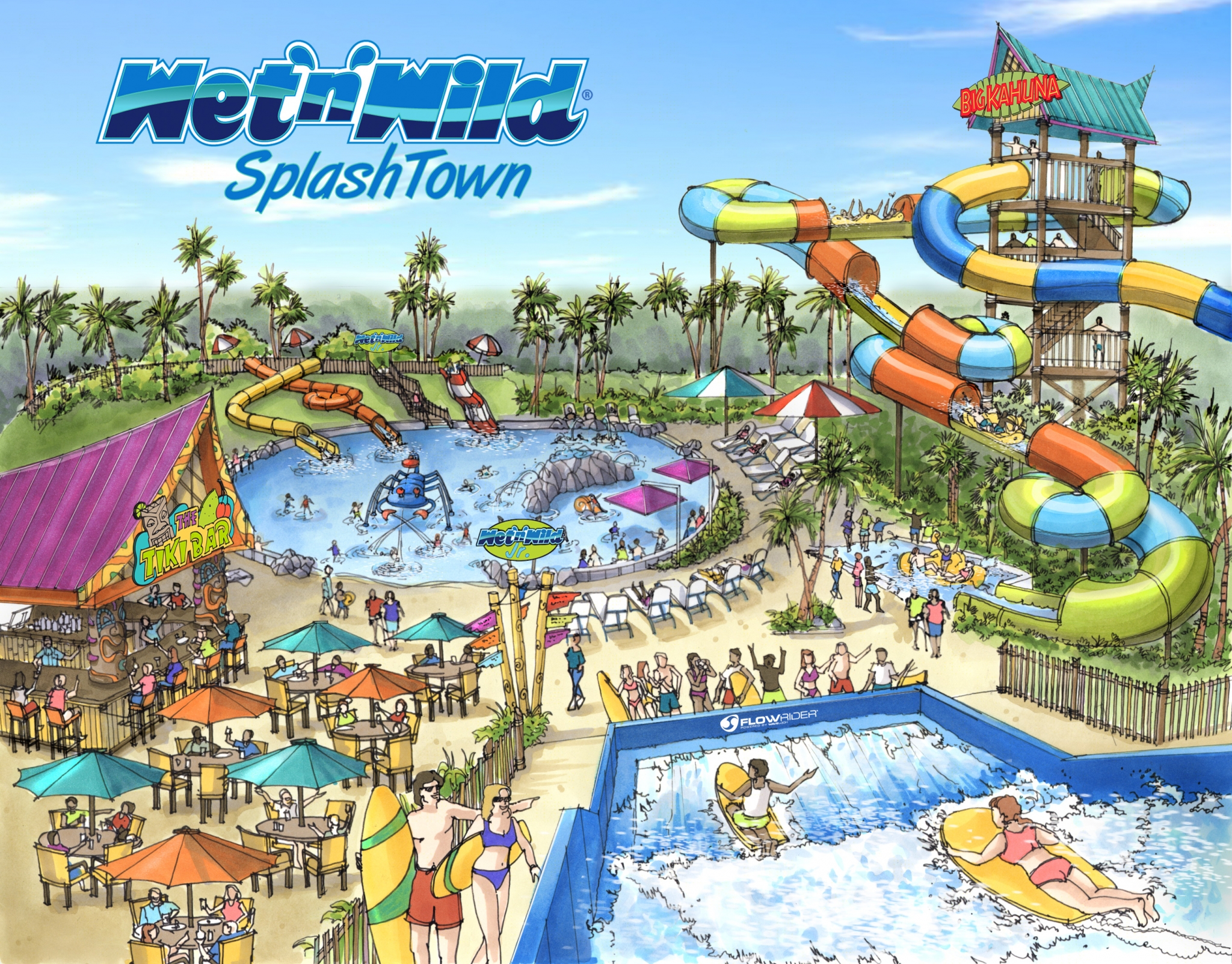 Hurricane Harbor Splashtown
