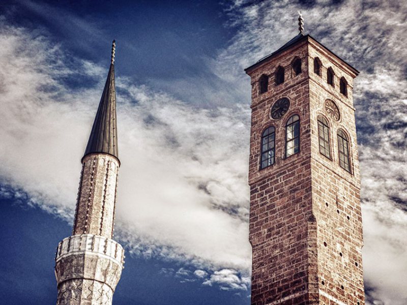 Old Sarajevo Clock Tower