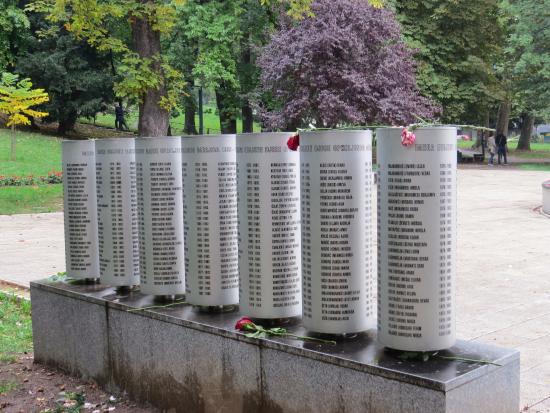 Sarajevo Memorial for Children Killed during Siege