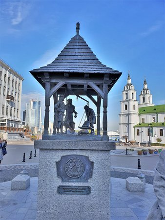 City Scales Sculpture