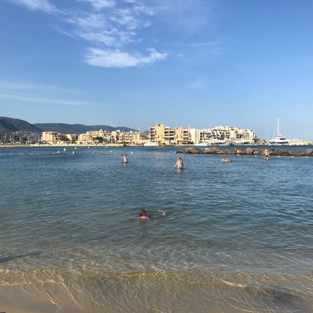 Plage de la Favière