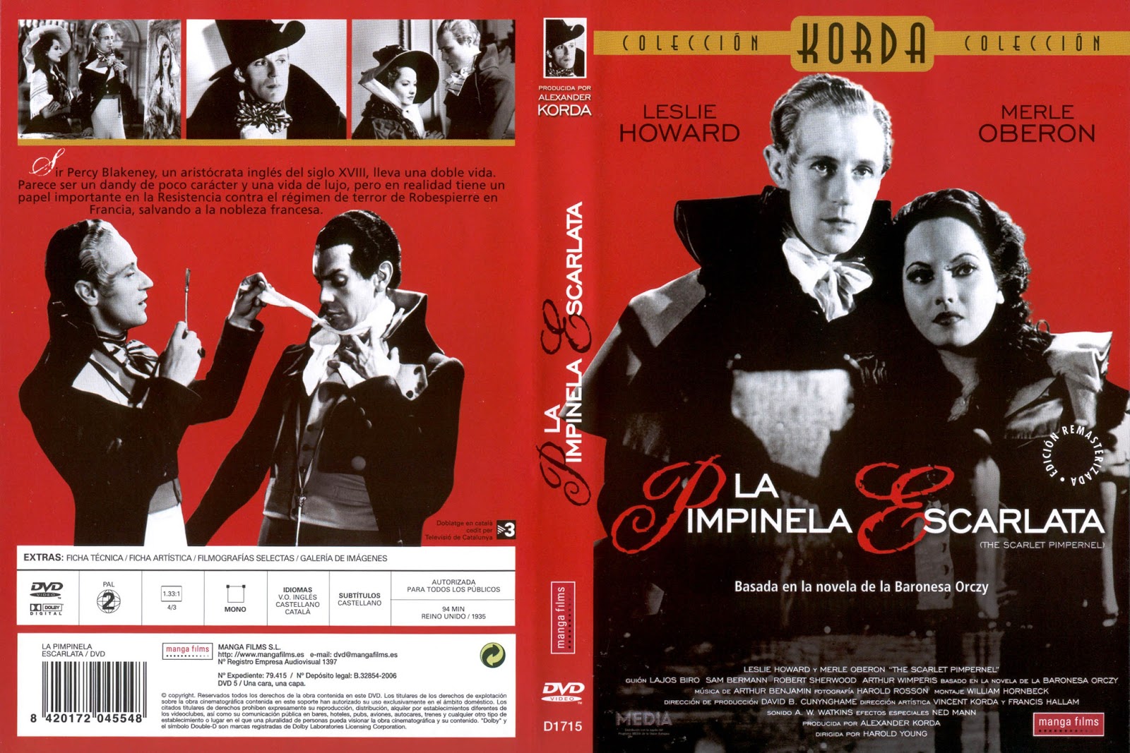 Den Rode Pimpernel (The Scarlet Pimpernel)
