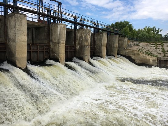 Dam at River Klyazma