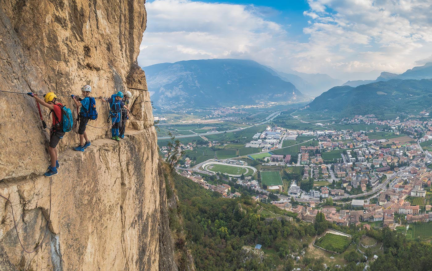 Ferrata Monte Albano  Ottorino Marangoni