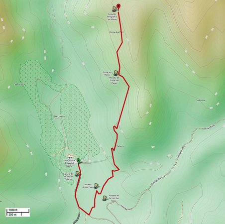 CR9 Es Galatzo - Ses Planes Trail