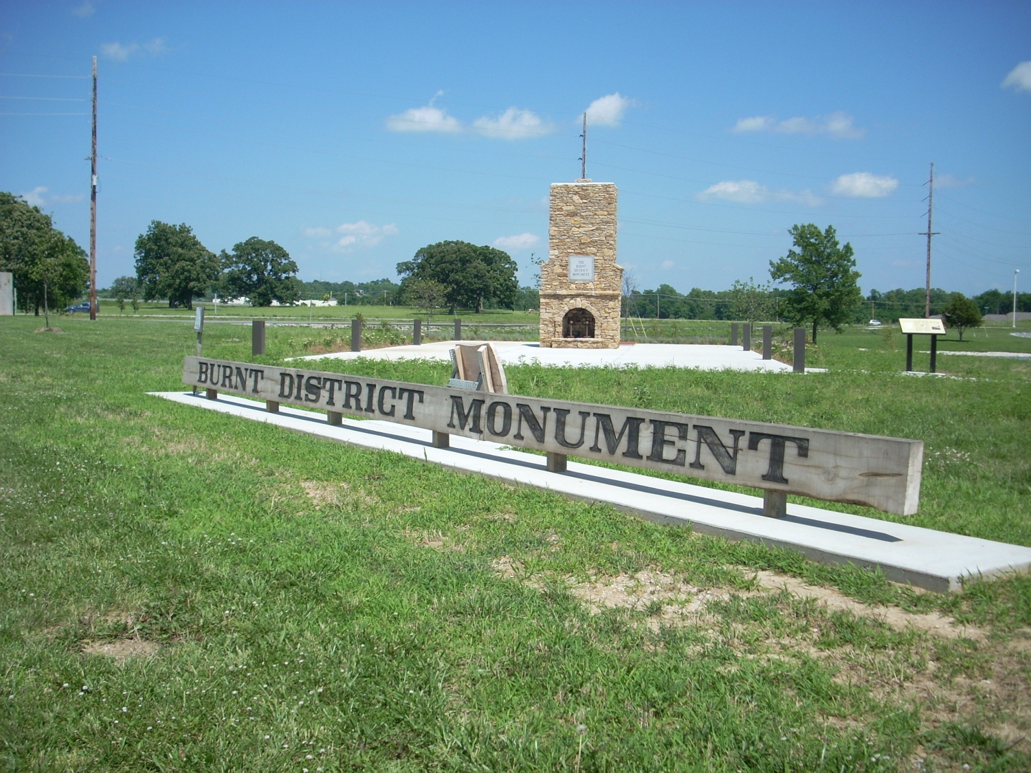 Burnt District Monument