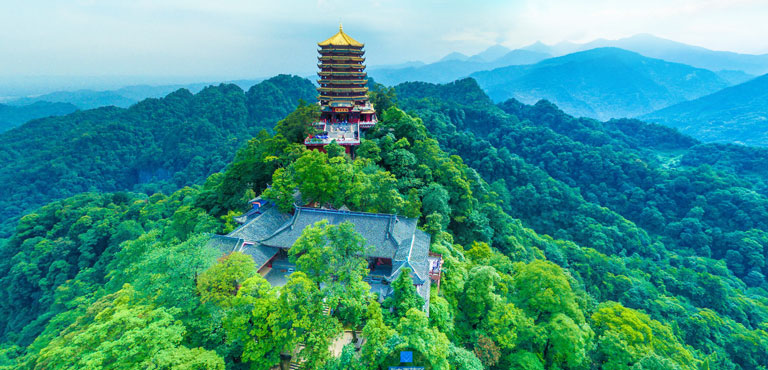 Back Peak of Qingcheng Mountain