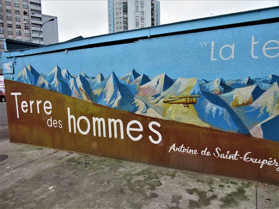 Fresque Terre des Hommes